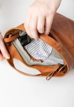 UMHÄNGE MRS POP CORN - Handtasche - Caramel -Aunts & Uncles 24a030a4ef3541b6942087aab0e78516 1