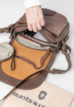 UMHÄNGE MRS BOURBON BROWNIE - Umhängetasche - Mushroom