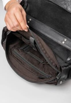 BANDHOLZ - Aktentasche - Charcoal Black -Aunts & Uncles 499f02d15da24939b1e00dad756ea25b 1