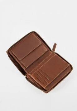 BÖRSE GEORGE - Geldbörse - Vintage Tan Logoprint -Aunts & Uncles 6691556df68446c2bdb1065a52b3ce7c