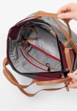 SHOPPER TAKAMATSU - Shopping Bag - Grey Volcanic Ash Cabernet -Aunts & Uncles 672b60c9d64a473fa40d222800a937c9