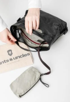 UMHÄNGE MRS POP CORN - Handtasche - Black Smoke