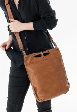 UMHÄNGE MRS. PANCAKE - Umhängetasche - Caramel