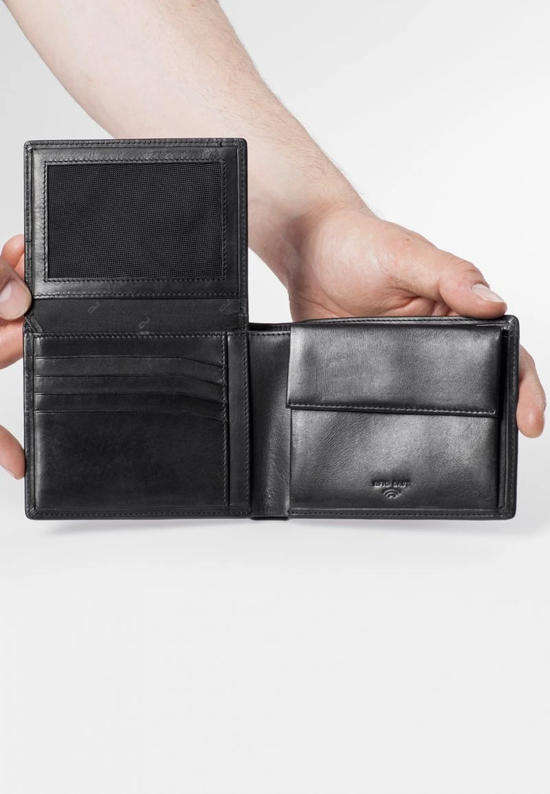 BJARNE - Geldbörse - Black 4 BJARNE - Geldbörse - Black – Bild 2