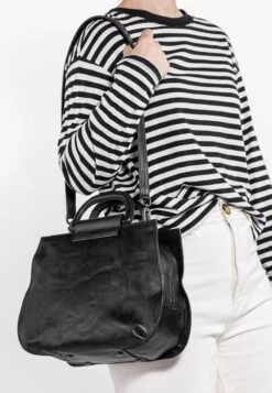 MRS BRIOCHE - Umhängetasche - Black Smoke