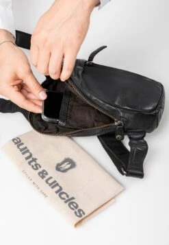 WINNFIELD - UmhÀngetasche - Charcoal Black