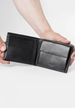 BÖRSE KJETIL - Geldbörse - Black