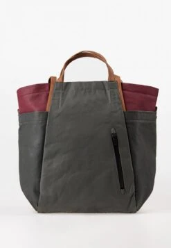 SHOPPER TAKAMATSU - Shopping Bag - Grey Volcanic Ash Cabernet -Aunts & Uncles f0277d5b52004d90a9bf9feb015f8640